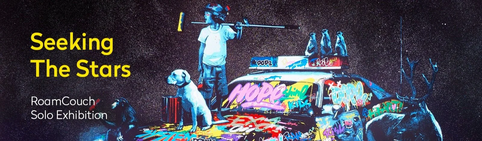 Seeking the stars - roamcouch solo exhibition | NextStreet Gallery